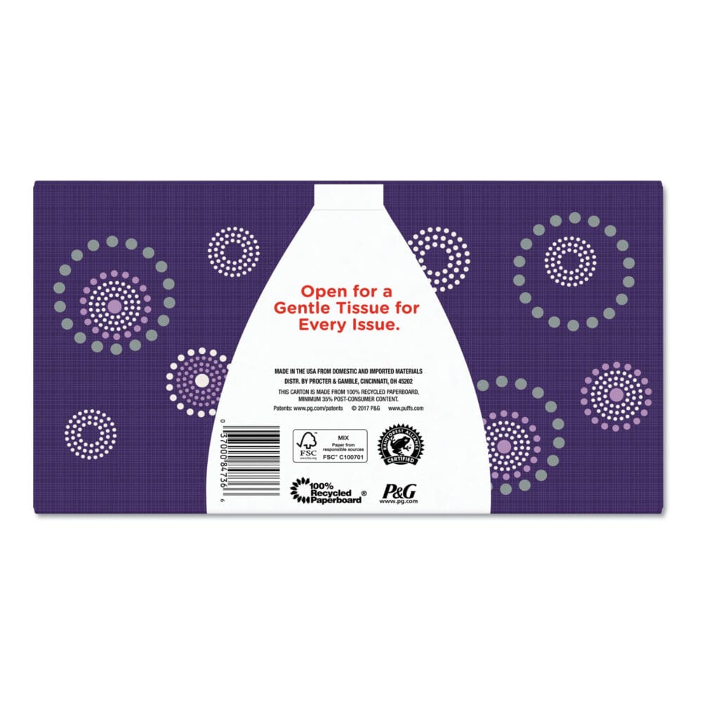 White Facial Tissue, 2-Ply, 180 Sheets/Box - Image 6