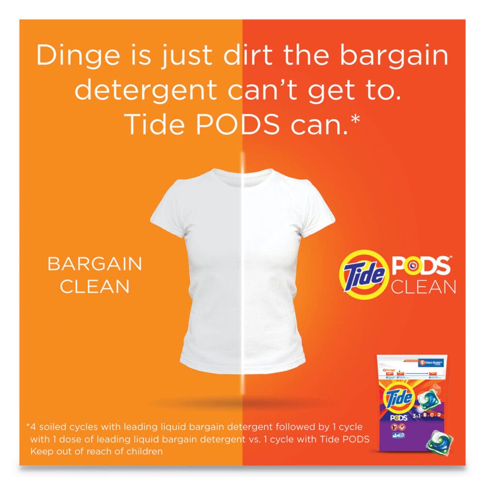 Pods, Laundry Detergent, Spring Meadow, 35/Pack, 4 Packs/Carton - Image 5