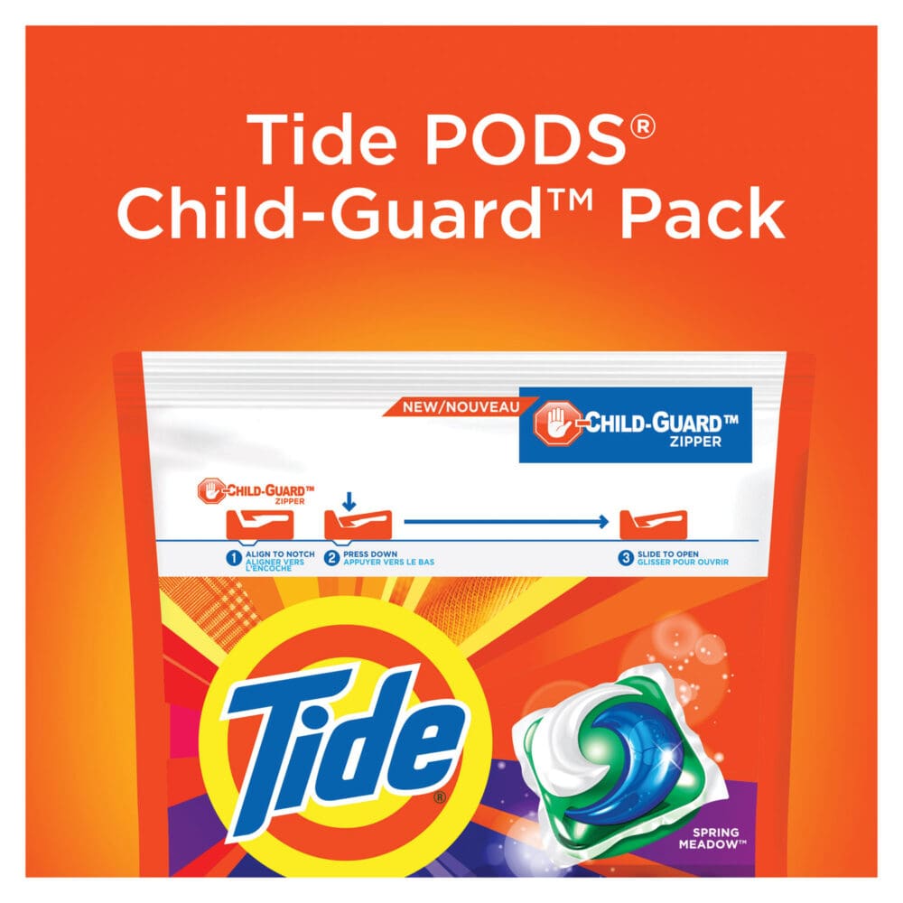 Pods, Laundry Detergent, Spring Meadow, 35/Pack, 4 Packs/Carton - Image 4