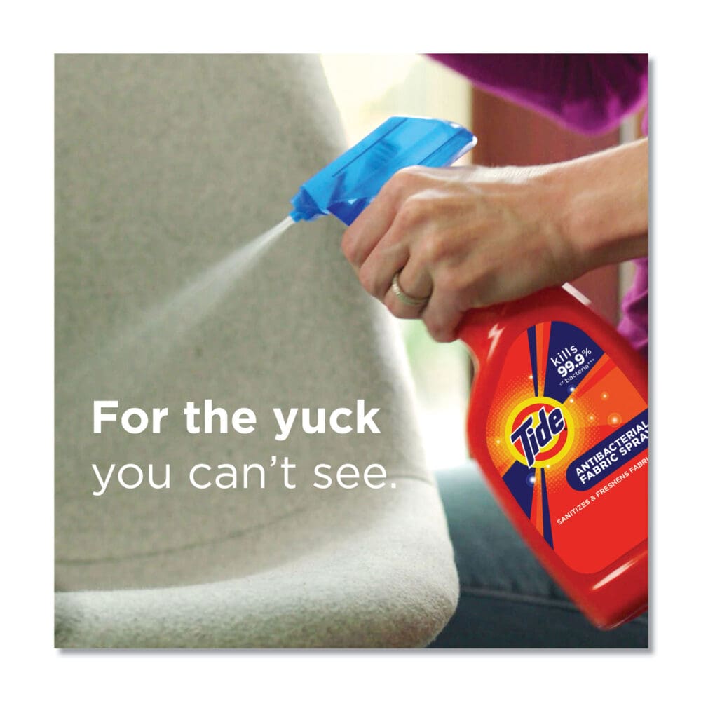 Antibacterial Fabric Spray, Light Scent, 22 oz Spray Bottle, 6/Carton - Image 5