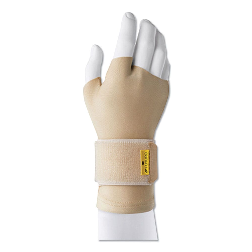 Energizing Support Glove, Small/Medium, Fits Palm Size 6.5" - 8.0", Tan - Image 3