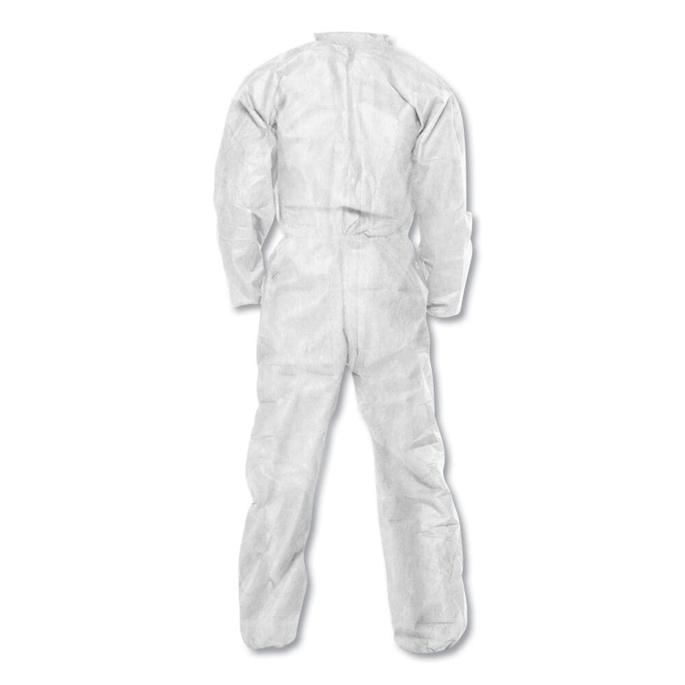 A20 Elastic Back Wrist/Ankle Coveralls, X-Large, White, 24/Carton - Image 6