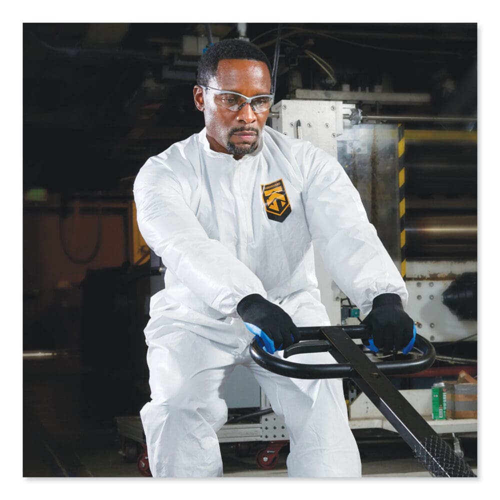 A30 Elastic-Back Coveralls, White, X-Large, 25/Carton - Image 6