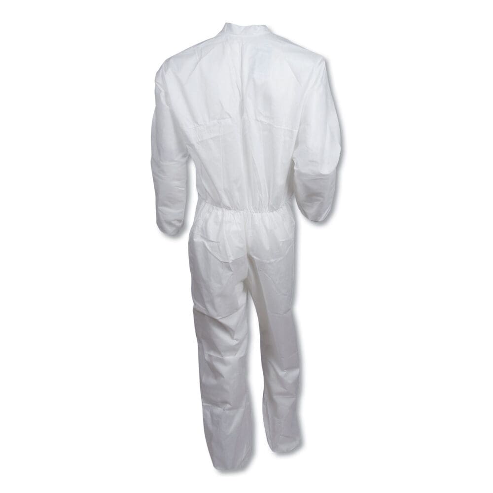 A30 Elastic-Back Coveralls, White, X-Large, 25/Carton - Image 5