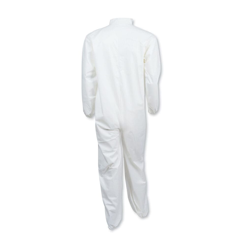 A40 Coveralls, Elastic Wrists/Ankles, X-Large, White - Image 6