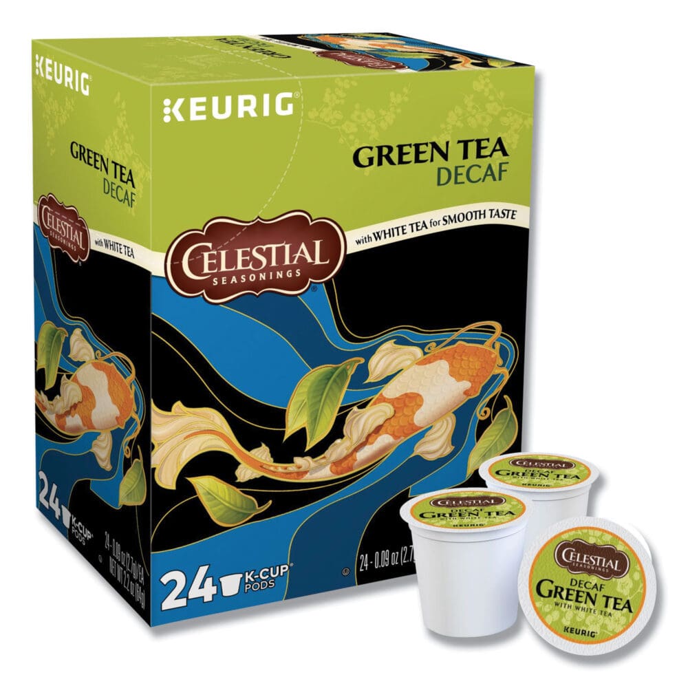 Decaffeinated Green Tea K-Cups, 24/Box - Image 2