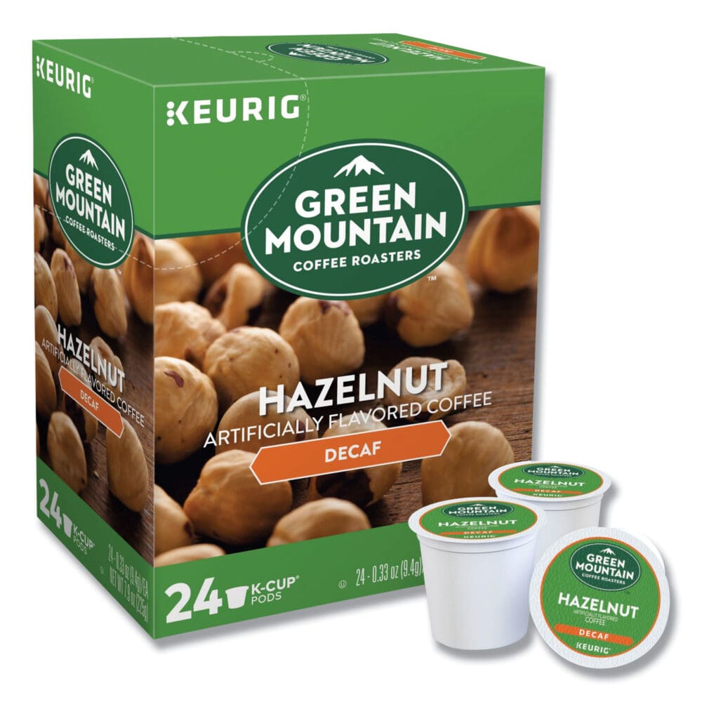 Hazelnut Decaf Coffee K-Cups, 24/Box - Image 2