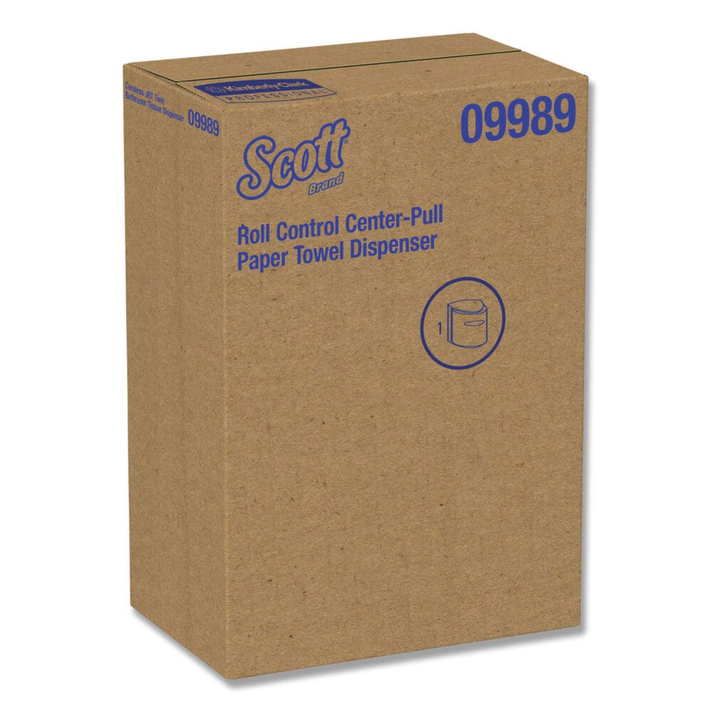 Roll Center Pull Towel Dispenser, 10.3 x 9.3 x 11.9, Smoke/Gray - Image 3