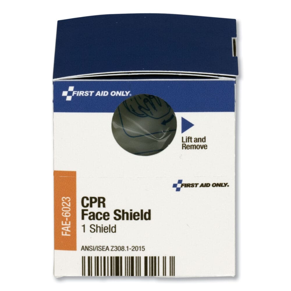 SmartCompliance CPR Face Shield and Breathing Barrier, Plastic, One Size Fits All - Image 2