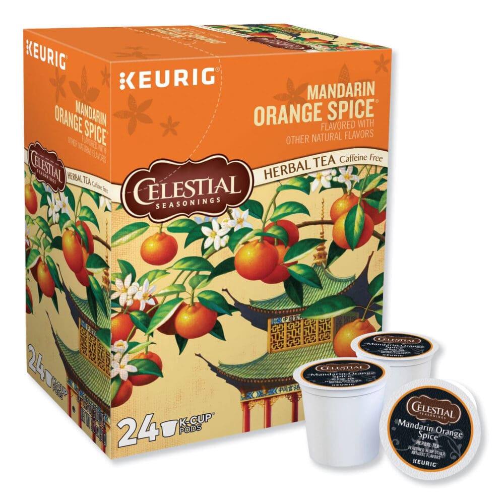 Mandarin Orange Spice Herb Tea K-Cups 24/Box - Image 2