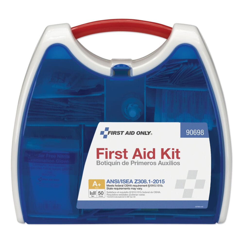 ReadyCare First Aid Kit for 50 People, ANSI A+, 238 Pieces, Plastic Case - Image 2