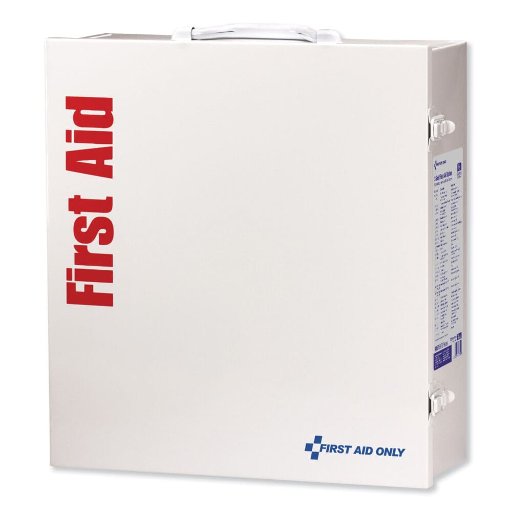 ANSI 2015 Class A+ Type I and II Industrial First Aid Kit 100 People, 676 Pieces, Metal Case - Image 5