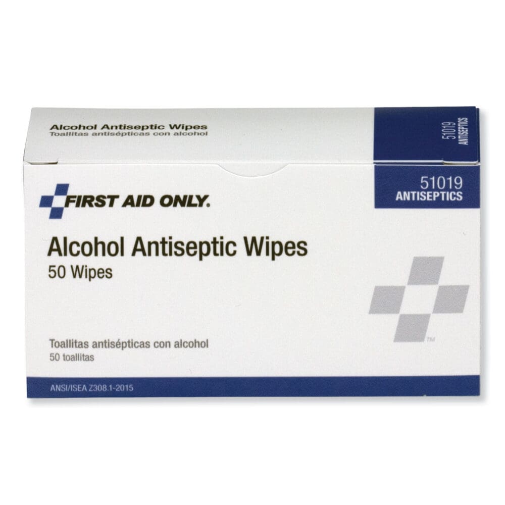 First Aid Alcohol Pads, 50/Box - Image 2