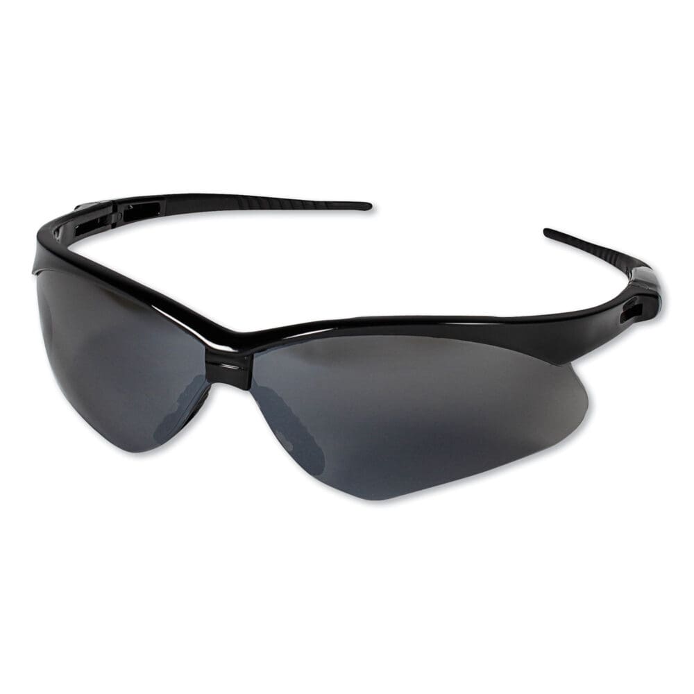 V30 Nemesis Safety Glasses, Black Frame, Smoke Lens - Image 5