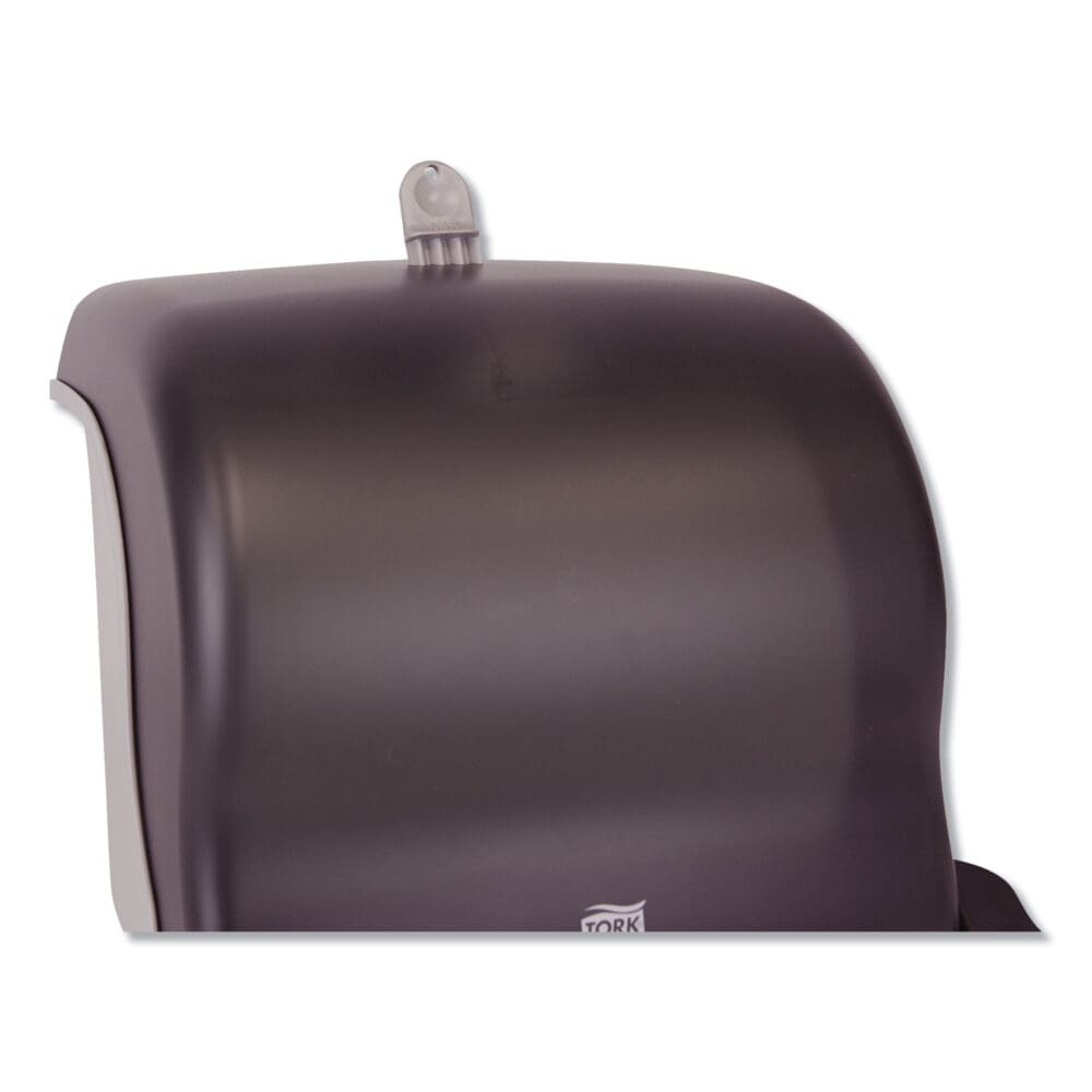 Compact Hand Towel Roll Dispenser, 12.49 x 8.6 x 12.82, Smoke - Image 4
