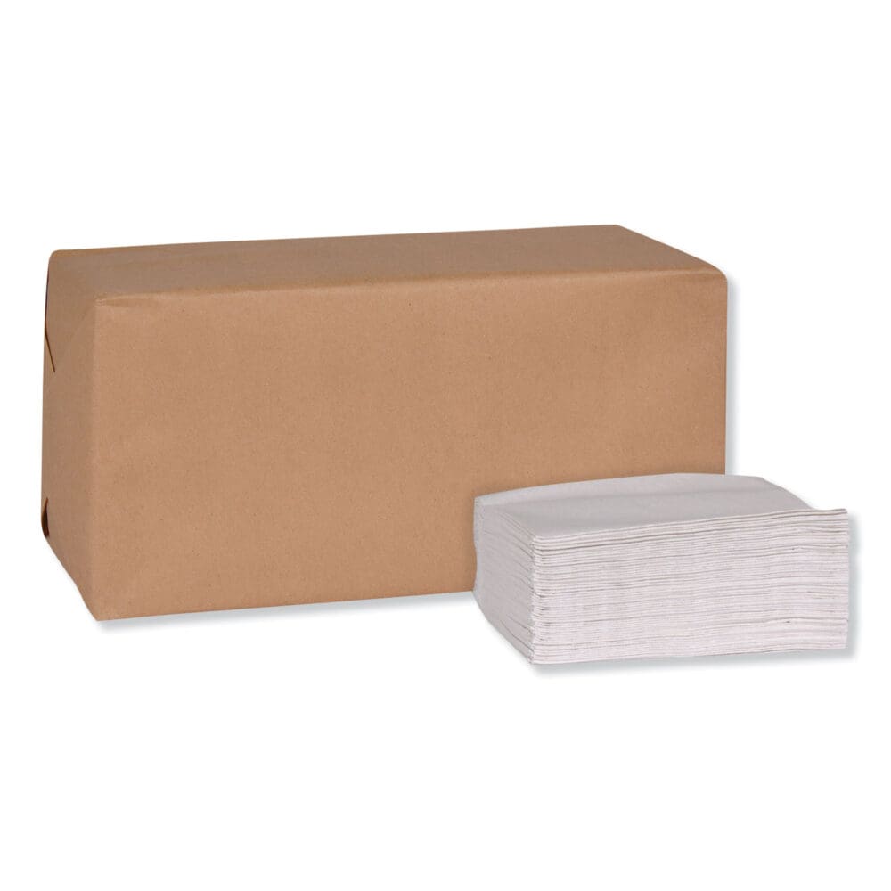 Universal Masterfold Dispenser Napkins, 1-Ply, 13" x 12", White, 6000/Carton - Image 5