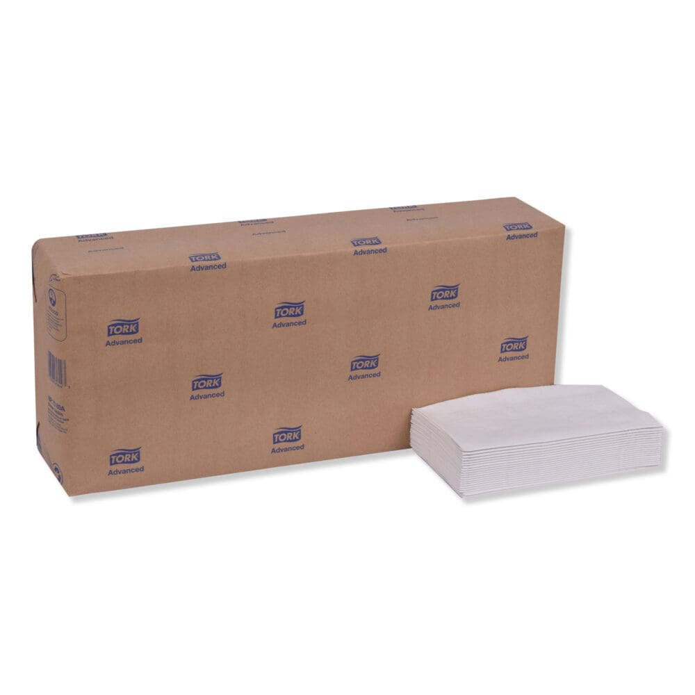 Advanced Dinner Napkin,3-Ply,17" x 16.125",1/8 Fold, White,1740/CT - Image 4