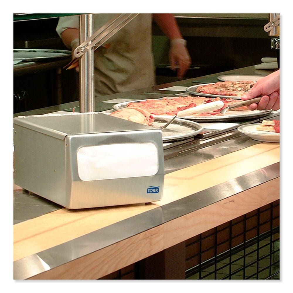 Universal Masterfold Dispenser Napkins, 1-Ply, 13" x 12", White, 6000/Carton - Image 7