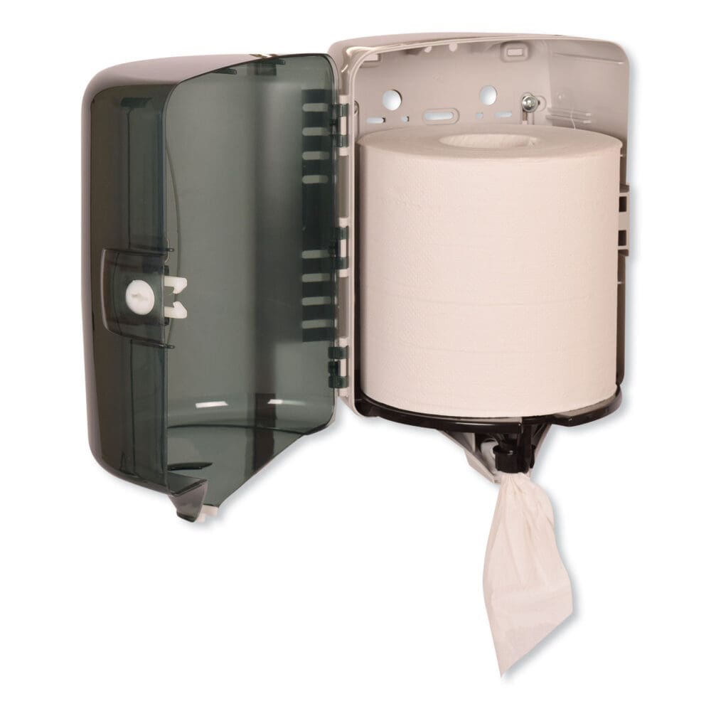Centerfeed Hand Towel Dispenser, 10.13 x 10 x 12.75, Smoke - Image 7