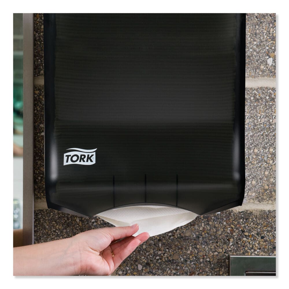 Folded Towel Dispenser, 11.75 x 6.25 x 18, Smoke - Image 3