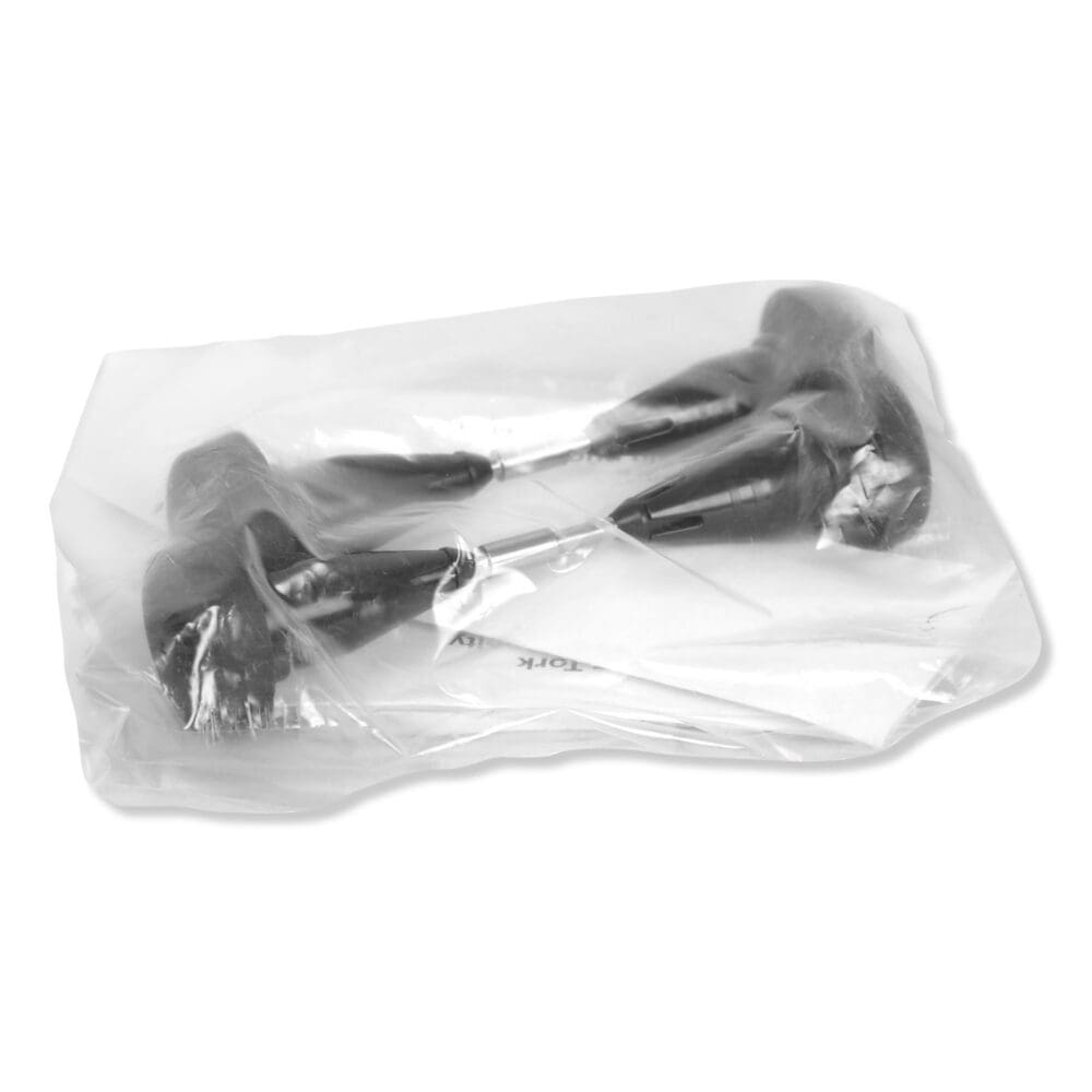 Coreless High Capacity Spindle Kit, Plastic, 3.66" Roll Size, Black, 2 per Kit - Image 2