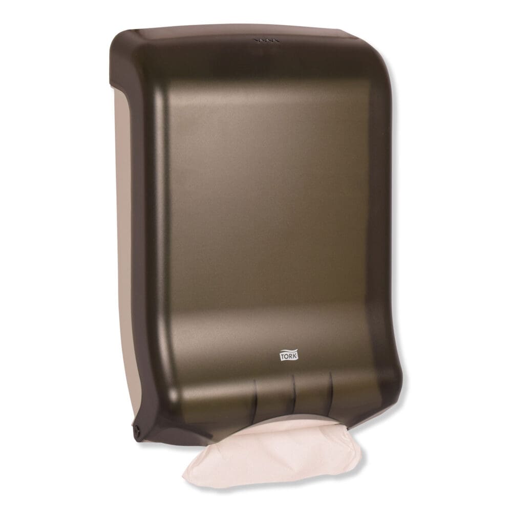 Folded Towel Dispenser, 11.75 x 6.25 x 18, Smoke - Image 7