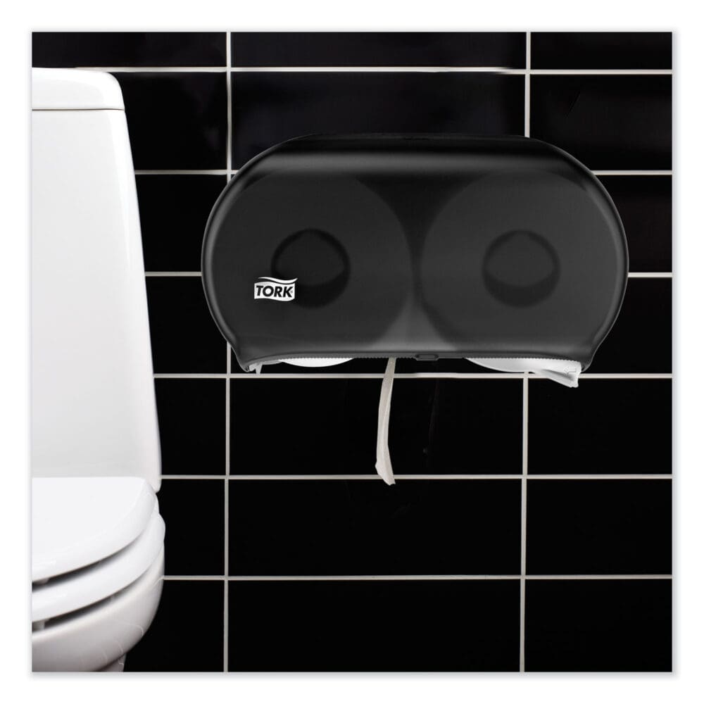 Universal Jumbo Bath Tissue, Septic Safe, 2-Ply, White, 3.48" x 1,000 ft, 12/Carton - Image 5