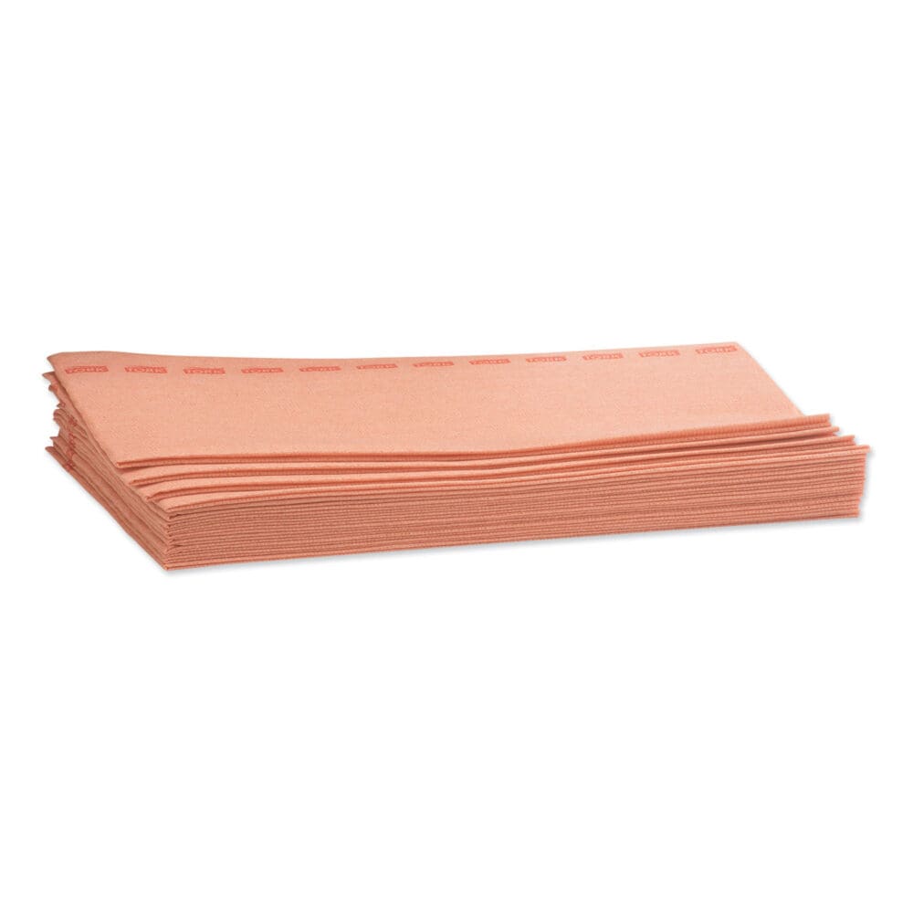 Foodservice Cloth, 13 x 24, Red, 150/Carton - Image 5