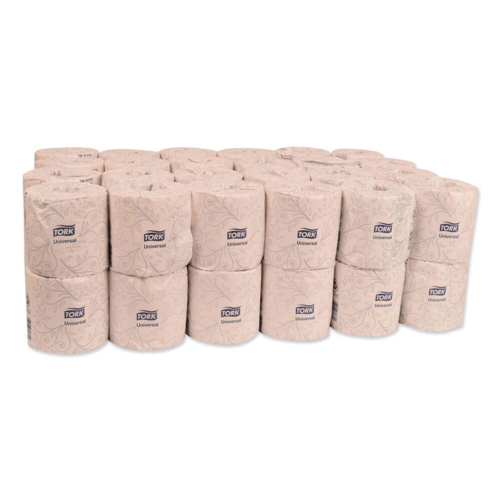 Universal Bath Tissue, Septic Safe, 2-Ply, White, 500 Sheets/Roll, 48 Rolls/Carton - Image 7