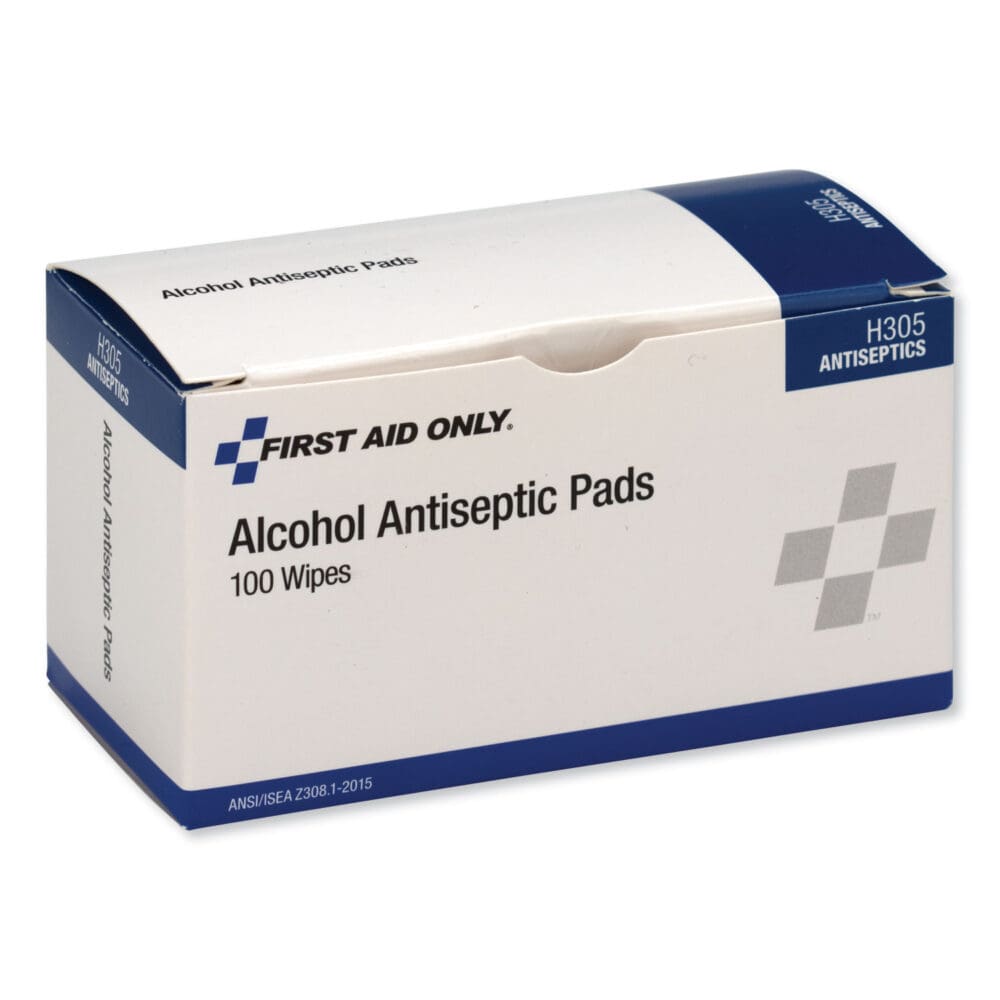 Alcohol Cleansing Pads, Dispenser Box, 100/Box - Image 2