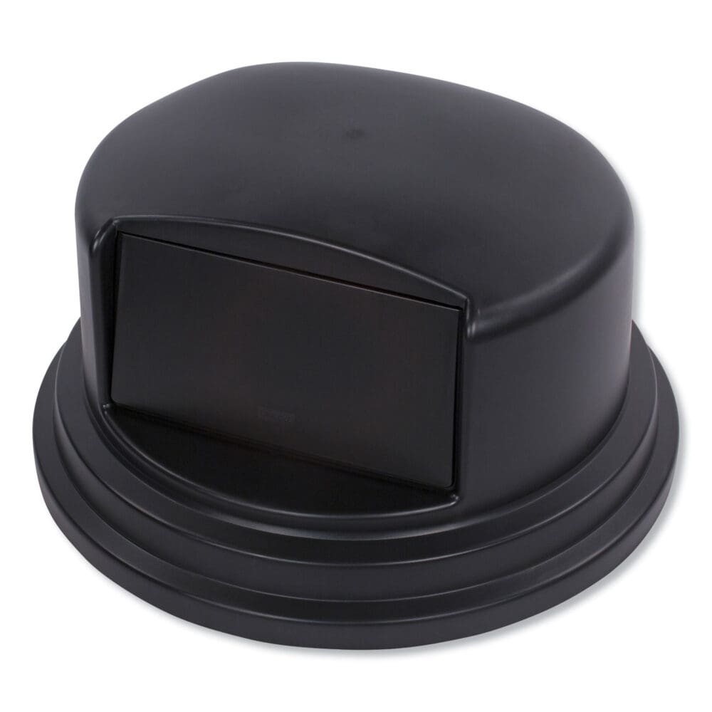 Domed Gator Lids, for 44 gal, Domed Lid, 27" Diameter, Black - Image 2