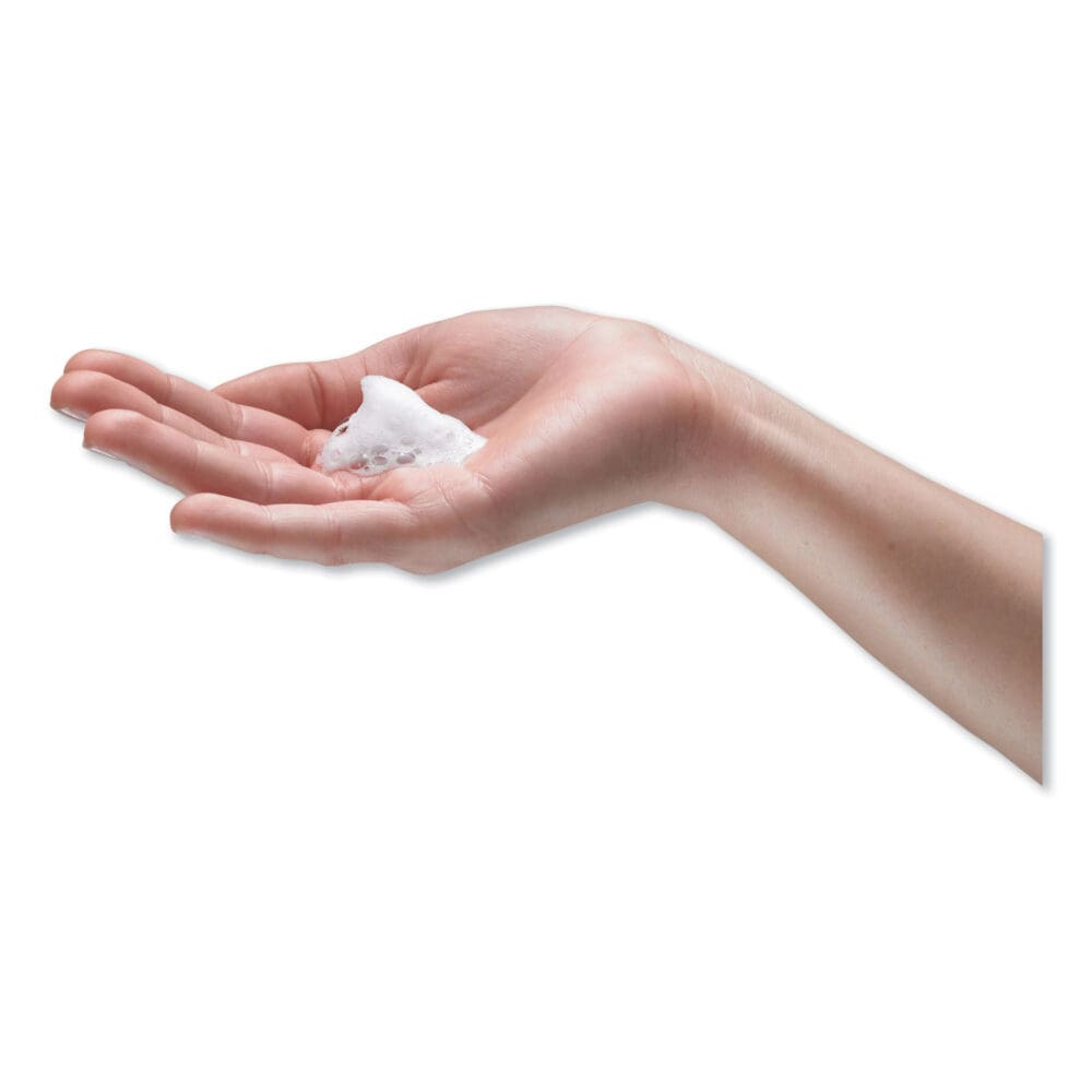 Clear and Mild Foam Handwash Refill, For GOJO LTX-12 Dispenser, Fragrance-Free, 1,200 mL Refill, 2/Carton - Image 3