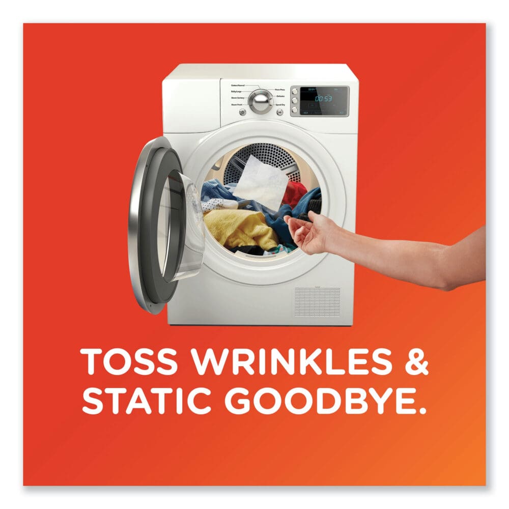 Fabric Softener Sheets, Outdoor Fresh, 2/Box, 156 Boxes/Carton - Image 3