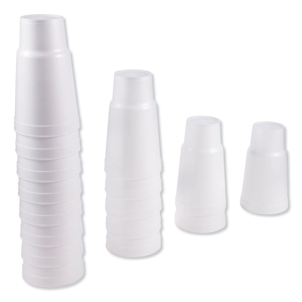 Foam Drink Cups, 32 oz, White, 16/Bag, 25 Bags/Carton - Image 3