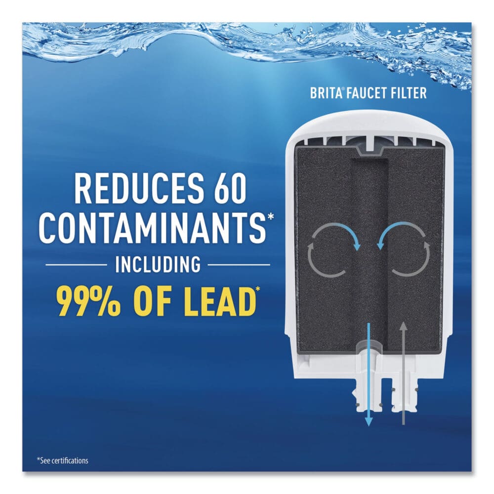 On Tap Faucet Water Filter System, White - Image 2