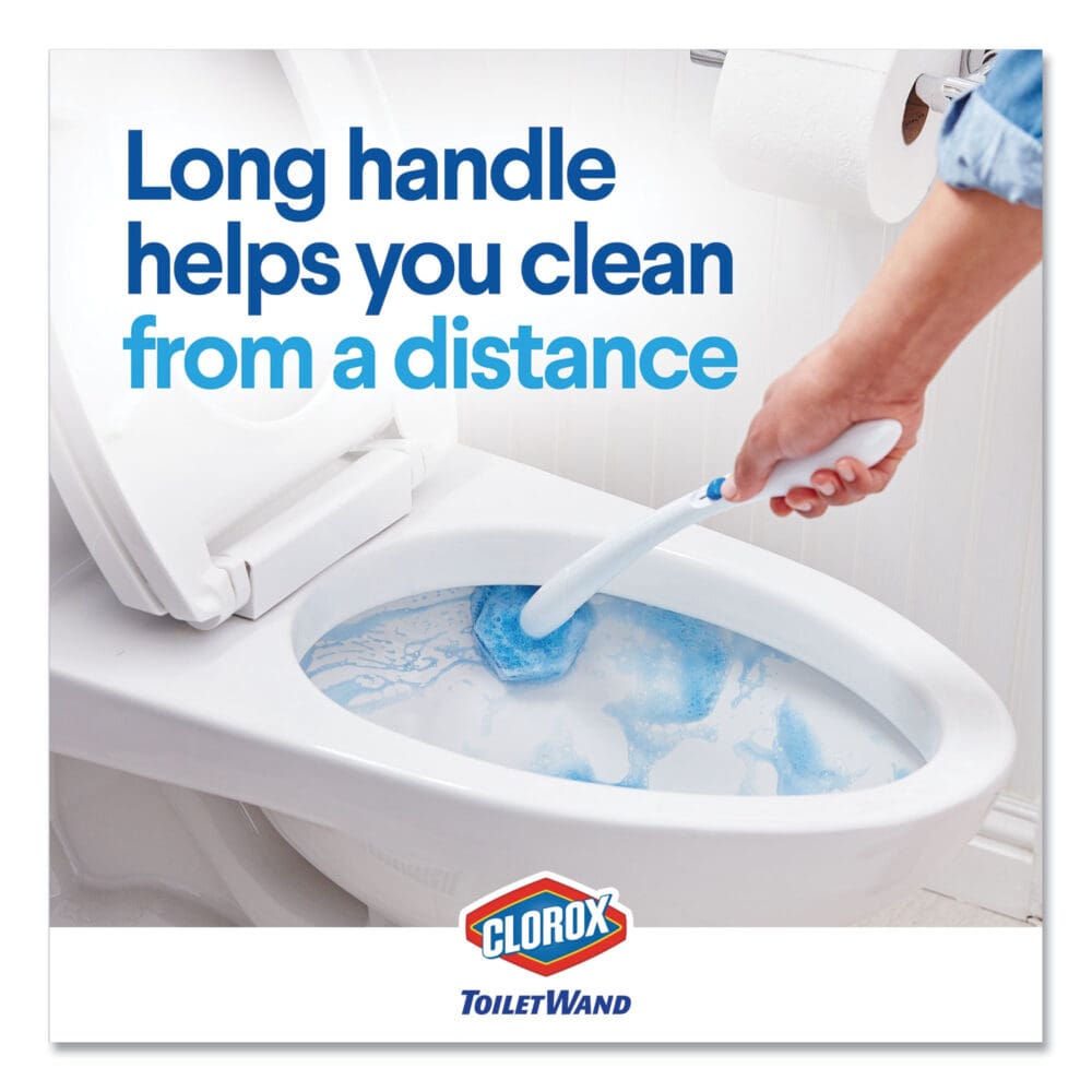 ToiletWand Disposable Toilet Cleaning System: Handle, Caddy and Refills, White - Image 8