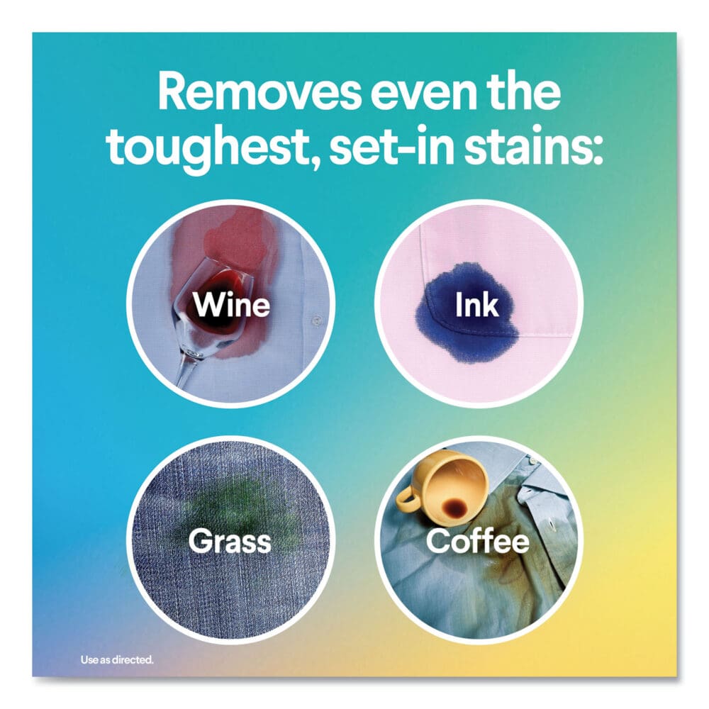 Stain Remover and Color Booster Powder, Original, 49.2 oz Box, 4/Carton - Image 2