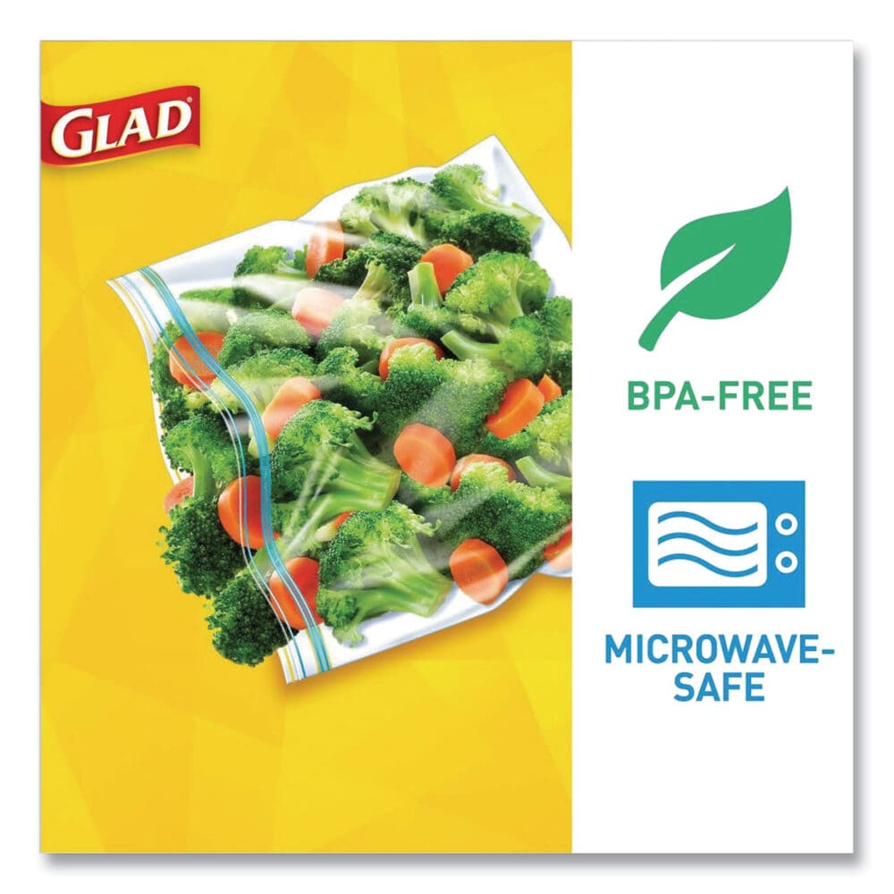Sandwich Zipper Bags, 6.63" x 8", Clear, 600/Carton - Image 3