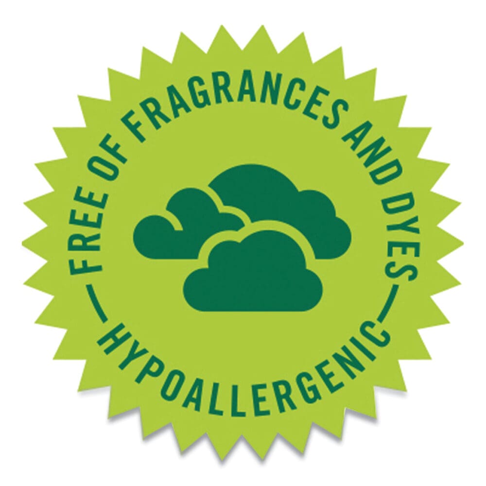 Natural Liquid Fabric Softener, Free and Clear/Unscented 32 oz Bottle - Image 3