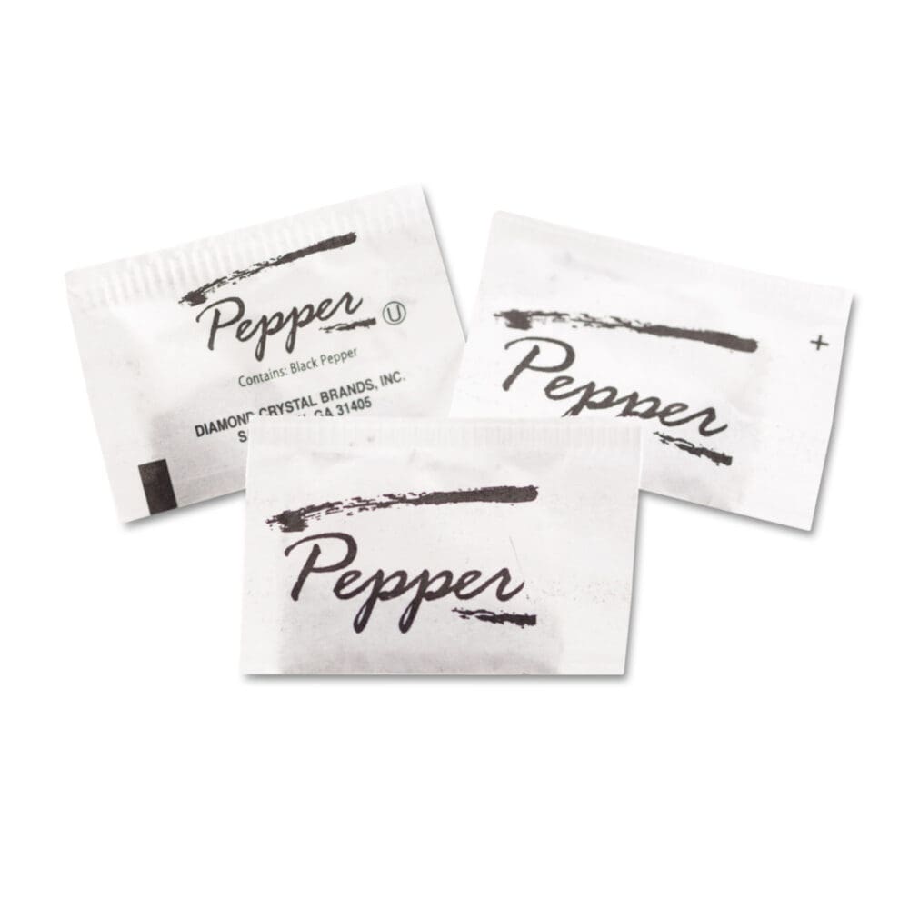 Pepper Packets, 0.1 grams, 3,000/Carton - Image 4