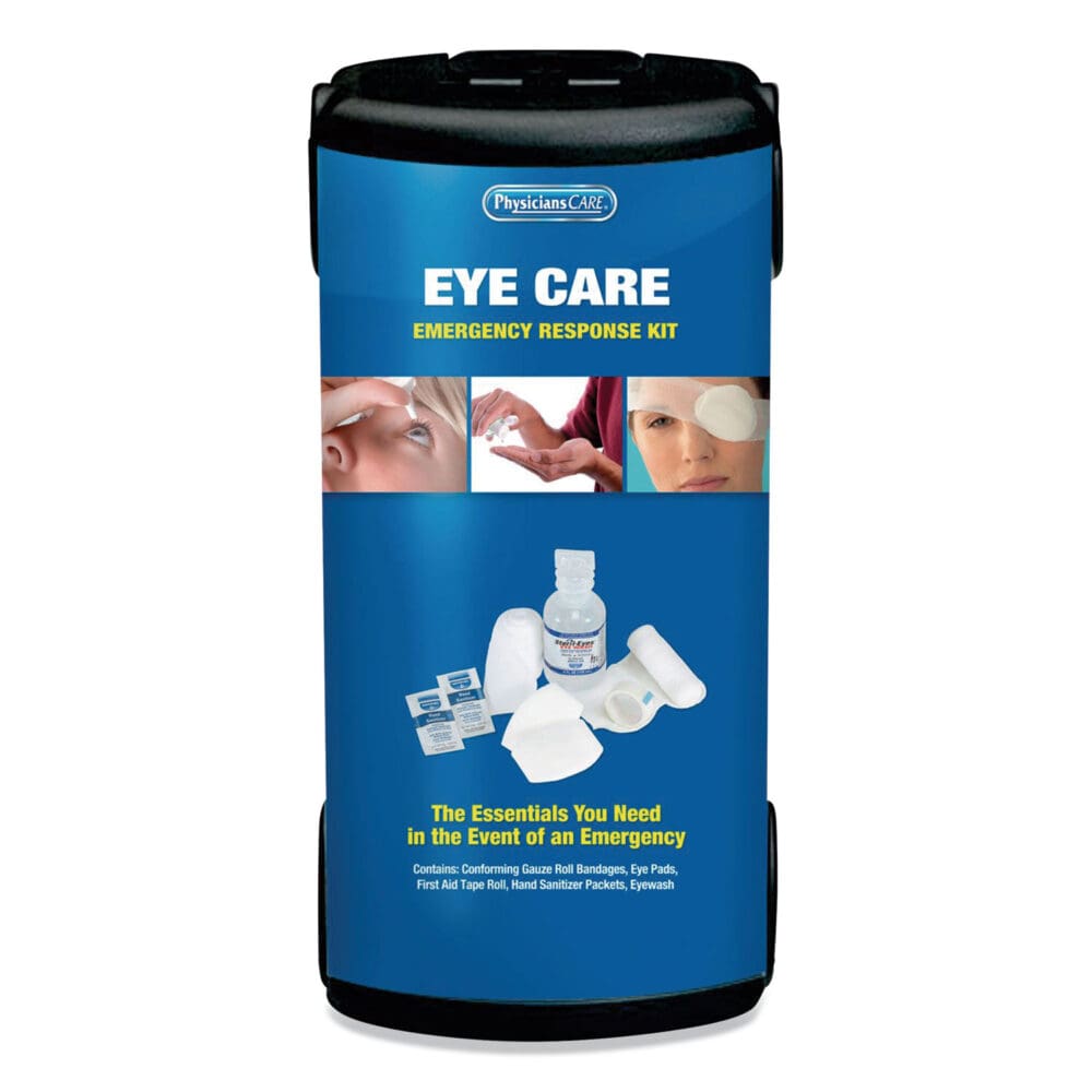 First Responder Eye Care First Aid Kit, Plastic Case - Image 2