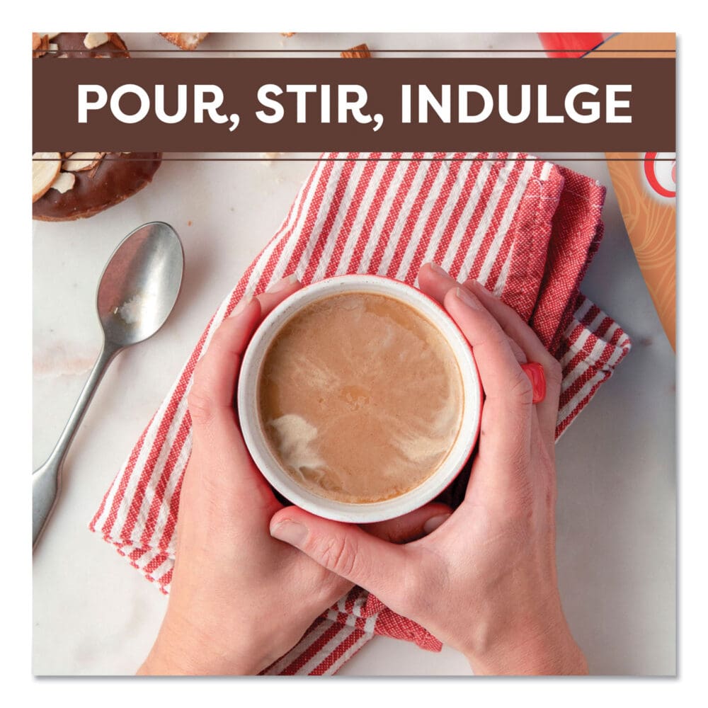 Sugar Free Chocolate Creme Powdered Creamer, 10.2 oz, 6/Carton - Image 5