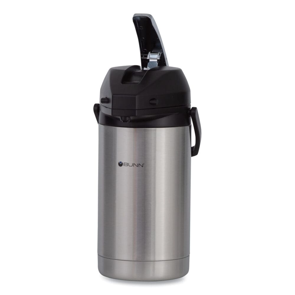 3 Liter Lever Action Airpot, Stainless Steel/Black - Image 3