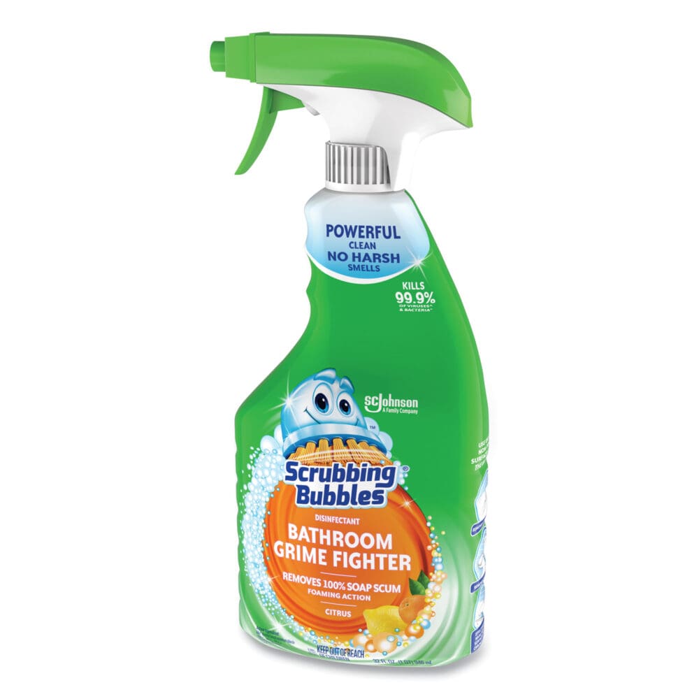 Multi Surface Bathroom Cleaner, Citrus Scent, 32 oz Spray Bottle, 8/Carton - Image 3