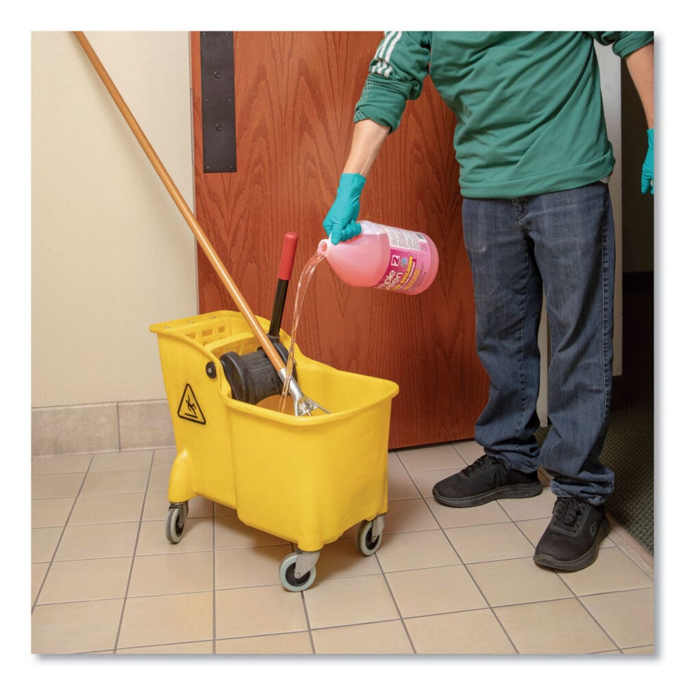 Clean Building Bathroom Cleaner Concentrate, Unscented, 1gal Bottle - Image 4