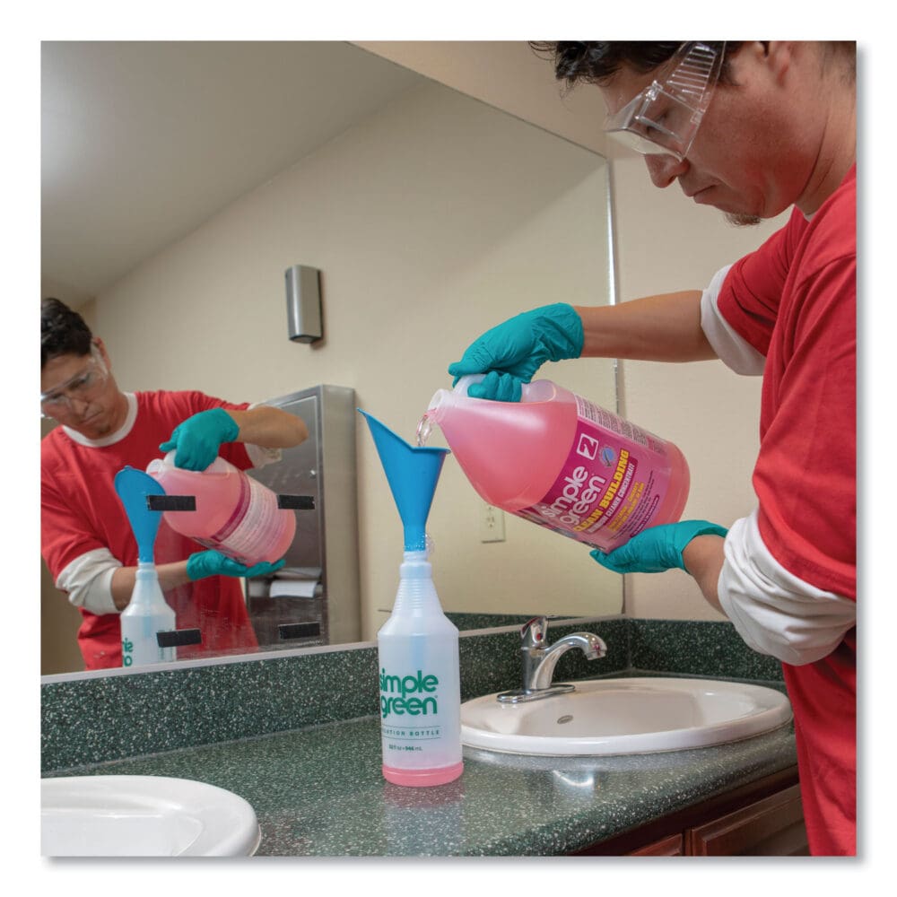 Clean Building Bathroom Cleaner Concentrate, Unscented, 1 gal Bottle, 2/Carton - Image 2