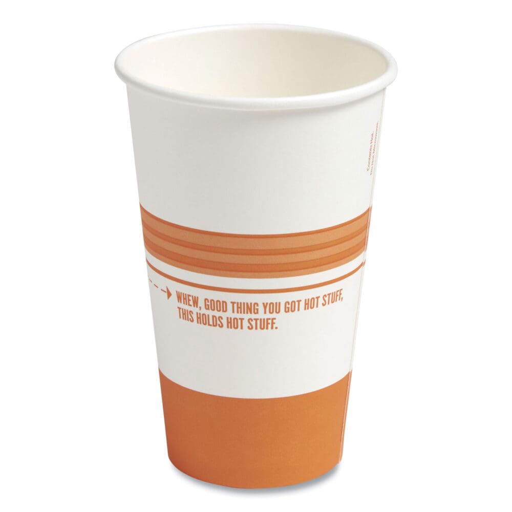 Plastic Cold Cups, 16 oz, Clear, 50/Pack - Image 2