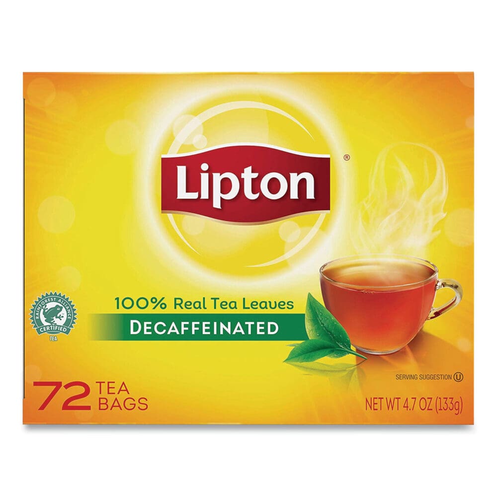 Tea Bags, Decaffeinated, 72/Box - Image 8