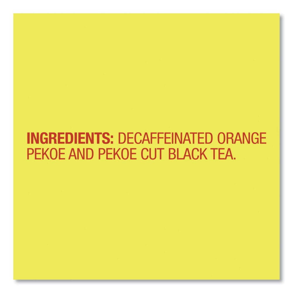 Tea Bags, Decaffeinated, 72/Box - Image 7