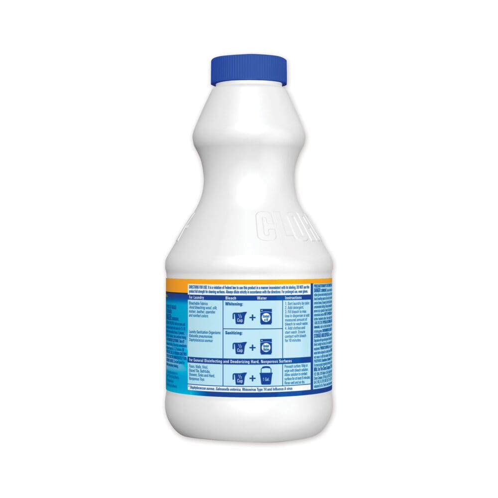 Regular Bleach with CloroMax Technology, 24 oz Bottle, 12/Carton - Image 4